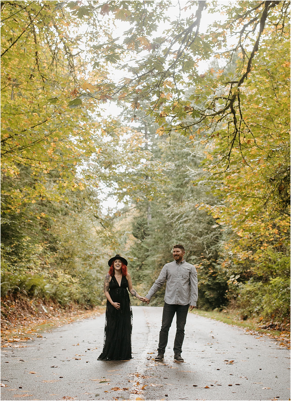 Fall Maternity Pictures // Manchester State Park
